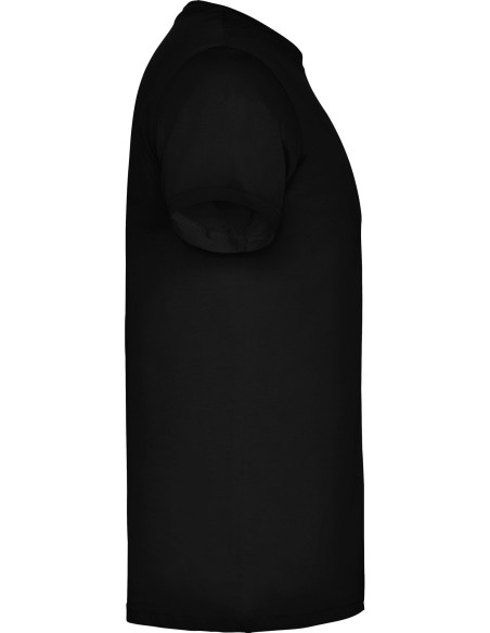  Camisetas impresas para adultos Roly Beagle 155g negro