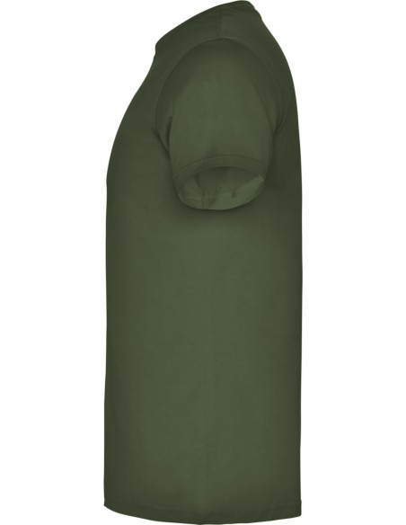  Camisetas impresas para adultos Roly Beagle 155g verde aventura