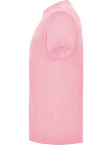  Camisetas impresas para adultos Roly Beagle 155g rosa claro