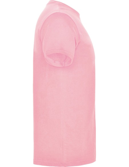  Camisetas impresas para adultos Roly Beagle 155g rosa claro