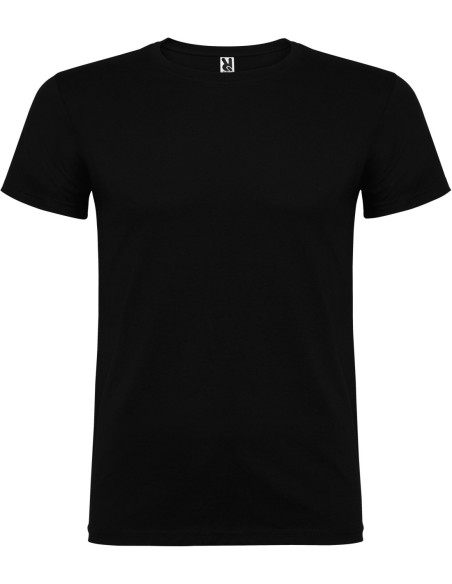  Camisetas impresas para adultos Roly Beagle 155g negro