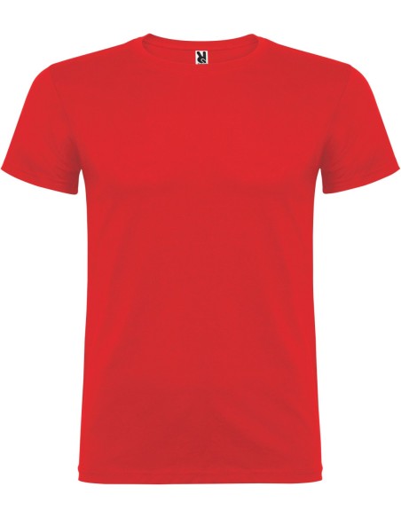  Camisetas impresas para adultos Roly Beagle 155g rojo