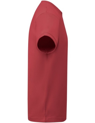  Camiseta Gruesa De Hombre En Manga Corta De Algodón VEZA Roly rojo crisantemo