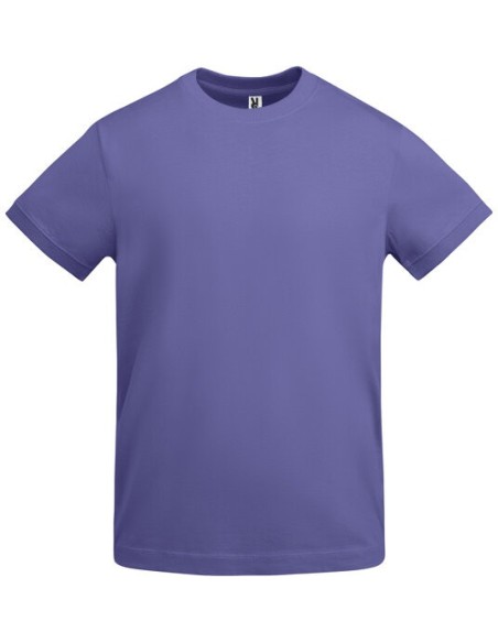  Camiseta Gruesa De Hombre En Manga Corta De Algodón VEZA Roly lila