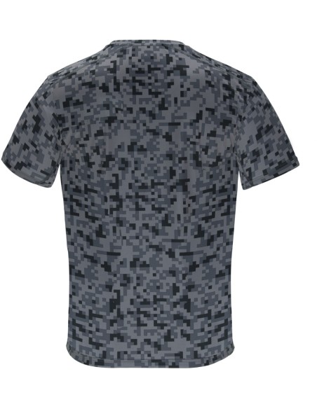  Camiseta técnica ASSEN Roly pixel negro