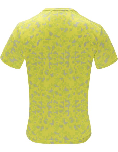  Camiseta técnica ASSEN Roly pixel amarillo fluor