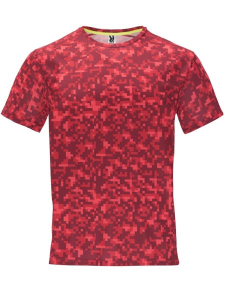  Camiseta técnica ASSEN Roly pixel rojo