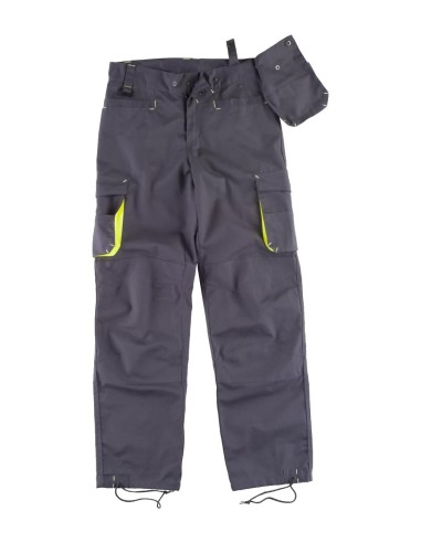  Pantalon future gris amarillo a.v.