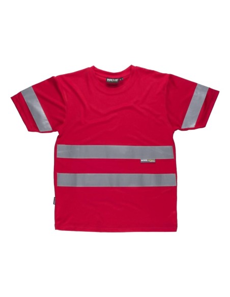 Camiseta fluor rojo