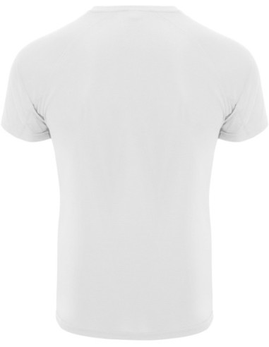  Camiseta técnica Roly BAHRAIN blanco