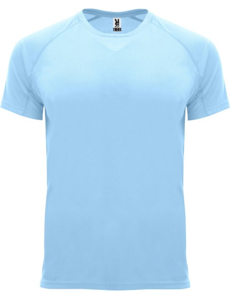  Camiseta técnica Roly BAHRAIN celeste