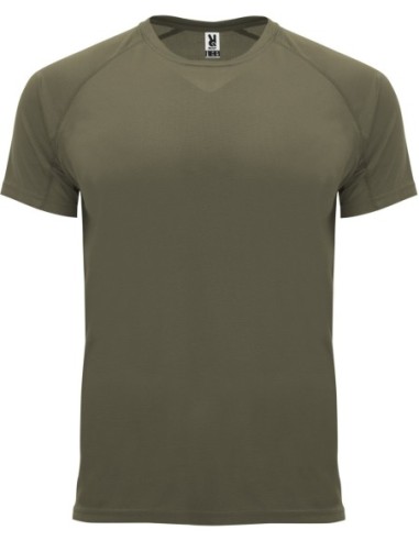  Camiseta técnica Roly BAHRAIN verde militar