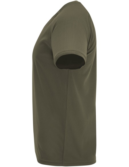  Camiseta técnica Roly BAHRAIN verde militar
