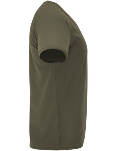 Camiseta técnica Roly BAHRAIN verde militar