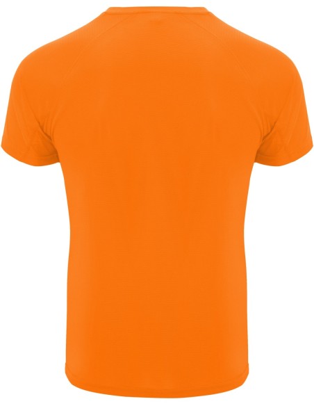  Camiseta técnica Roly BAHRAIN naranja fluor