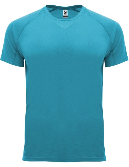  Camiseta técnica Roly BAHRAIN turquesa