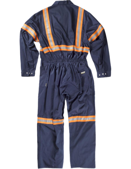  Buzo fluor marino naranja a.v.