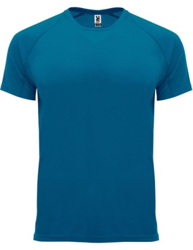  Camiseta técnica Roly BAHRAIN azul luz de luna