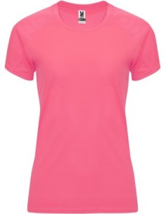 Camiseta BAHRAIN WOMAN Roly rosa lady fluor
