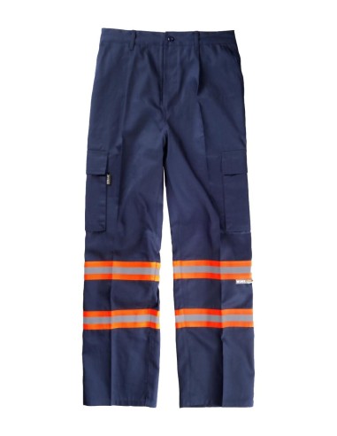 Pantalon fluor marino naranja a.v.