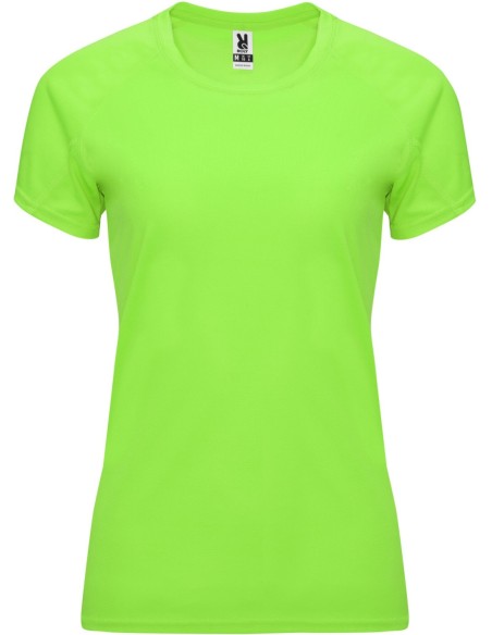 Camiseta BAHRAIN WOMAN Roly verde fluor