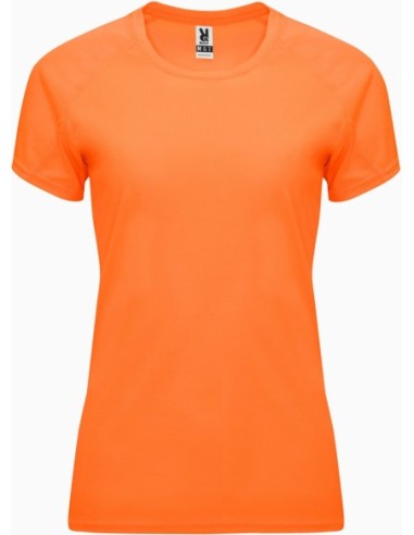  Camiseta BAHRAIN WOMAN Roly naranja fluor
