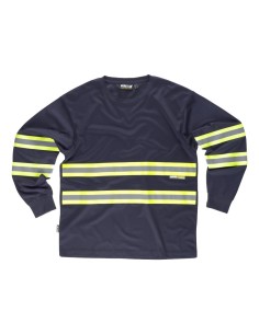 Camiseta fluor marino naranja a.v. 2
