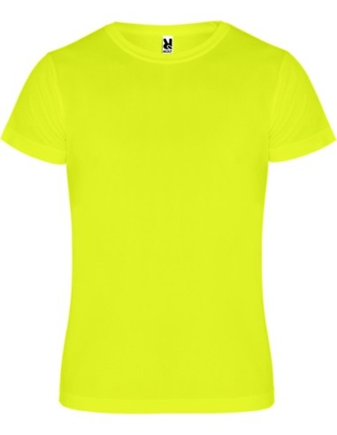  Camiseta CAMIMERA Roly amarillo fluor