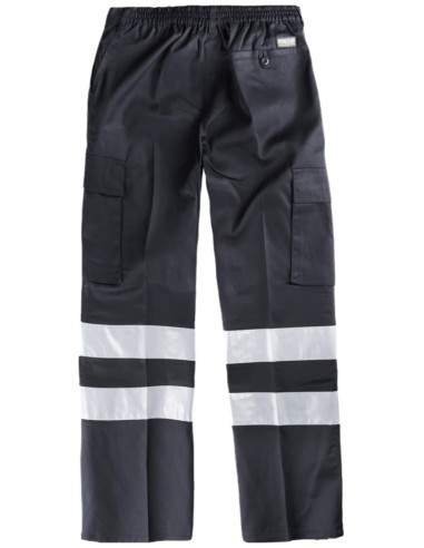  Pantalon fluor negro