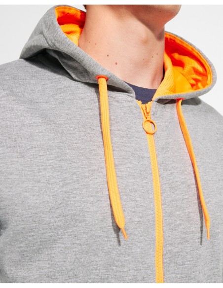  Sudadera FUJI Roly negro/amarillo fluor