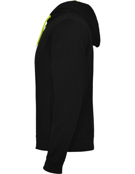  Sudadera FUJI Roly negro/amarillo fluor