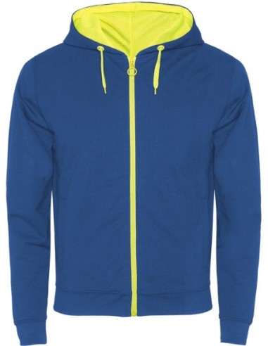  Sudadera FUJI Roly royal/amarillo fluor