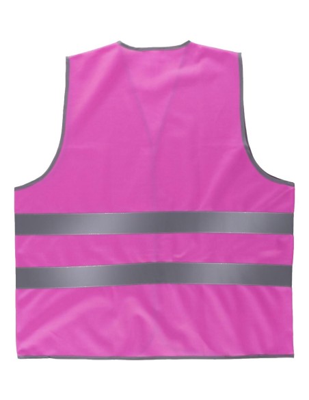  Chaleco fluor rosa fucsia