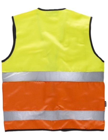  Chaleco fluor amarillo a.v.  naranja a.v.