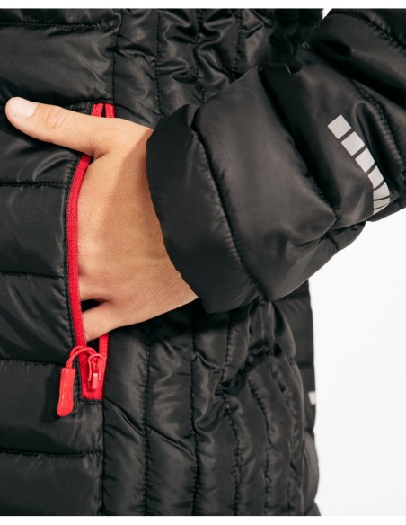  Chaqueta NORWAY SPORT Roly negro/rojo