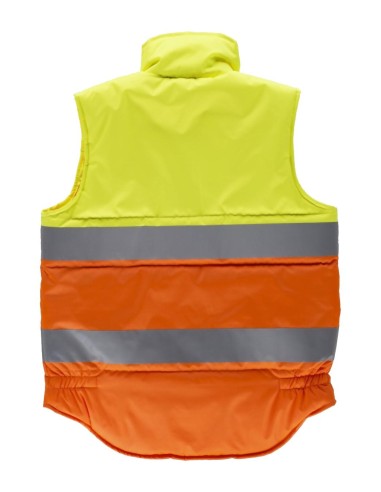  Chaleco fluor amarillo a.v.  naranja a.v.