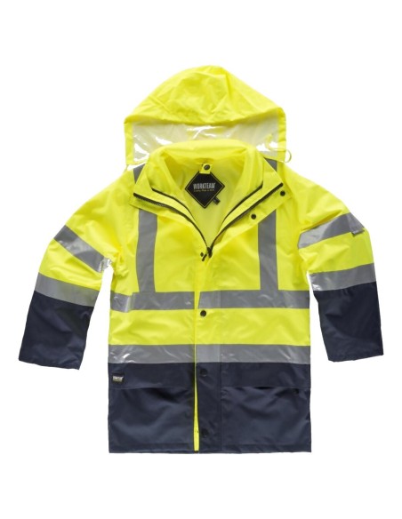  Parka fluor marino amarillo a.v.
