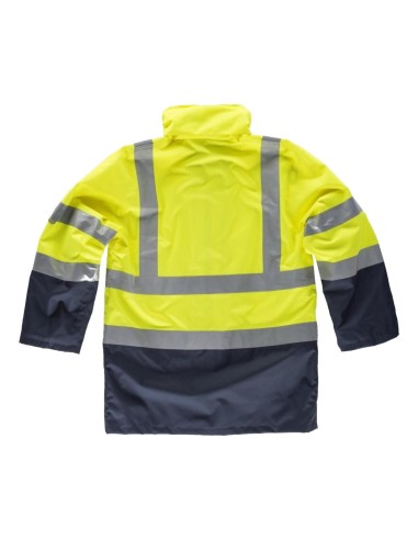  Parka fluor marino amarillo a.v.