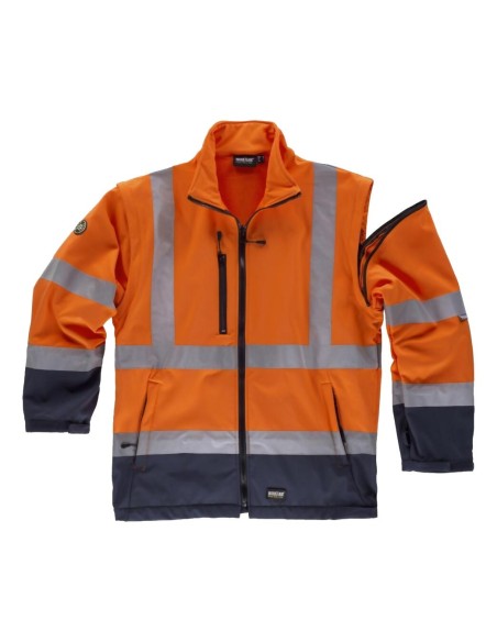  Parka fluor marino naranja a.v.