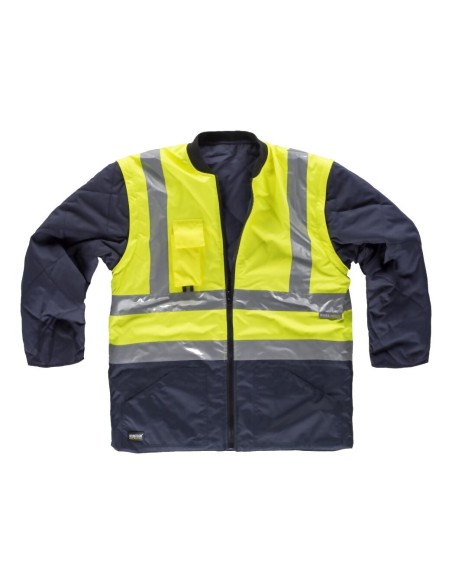  Parka fluor marino amarillo a.v.
