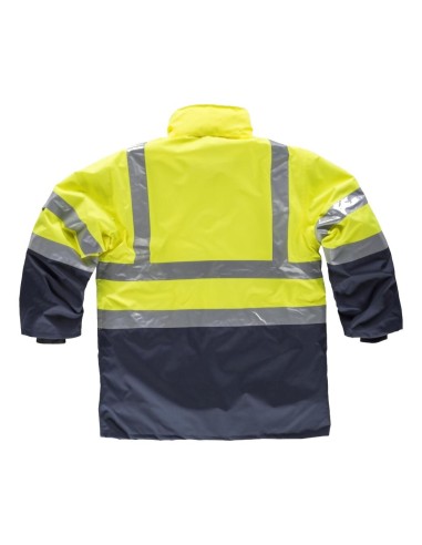  Parka fluor marino amarillo a.v.