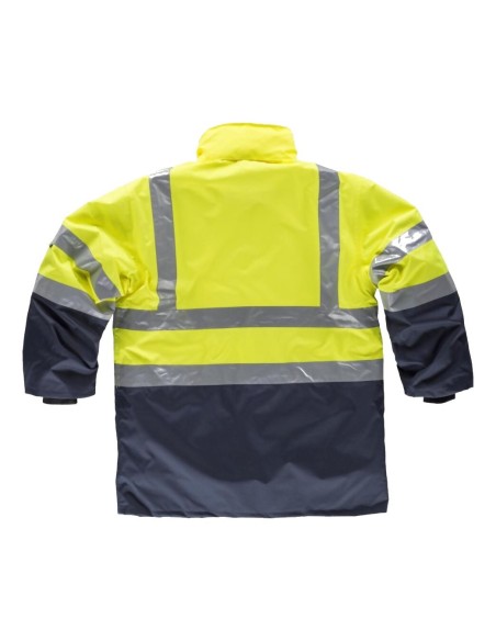  Parka fluor marino amarillo a.v.