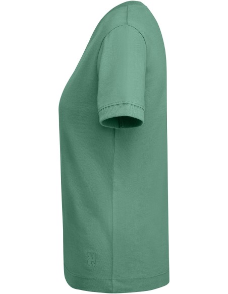  Camiseta VEZA WOMAN Roly menta oscuro