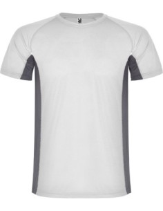 Camiseta SHANGHAI Roly blanco/plomo oscuro