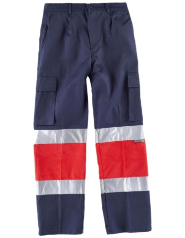 Pantalon fluor marino rojo a.v.