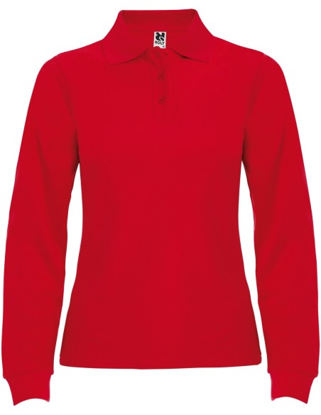  Polo Roly ESTRELLA Woman L/S rojo