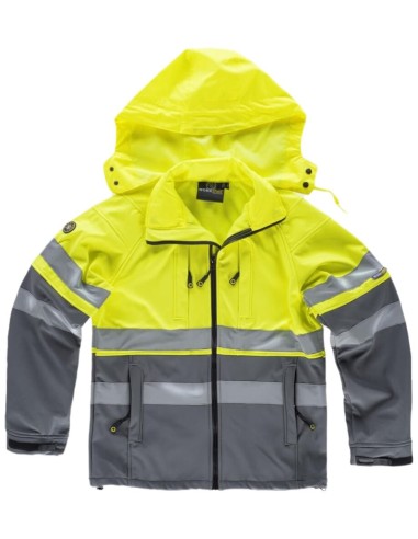  Workshell fluor gris   amarillo a.v.
