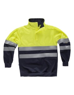Sudadera fluor marino naranja a.v. 2