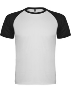 Camiseta INDIANAPOLIS Roly blanco/negro