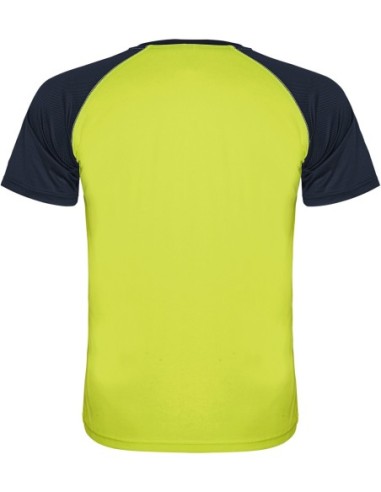  Camiseta INDIANAPOLIS Roly amarillo fluor/marino